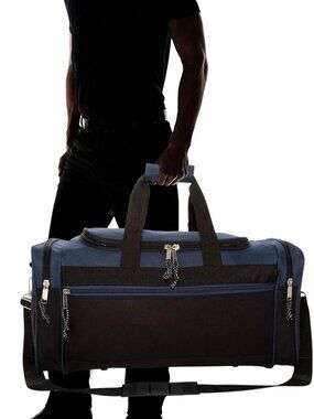 NWT DALIX 21" Blank Sports Duffle Bag Gym Bag Travel with Adjustable Strap